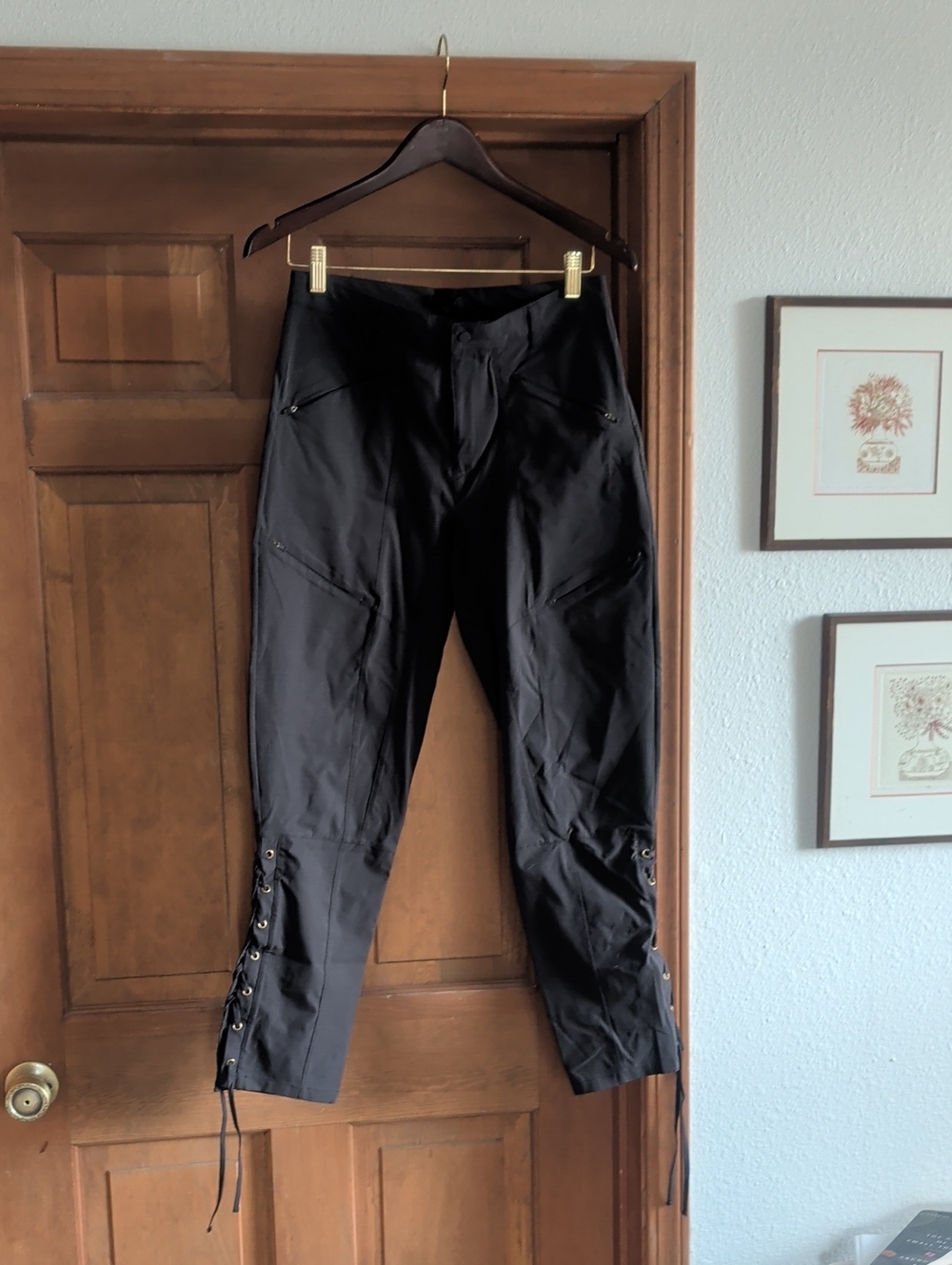 Drifted Women's Black Lace-Up Hiking Pants